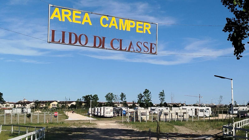 Spiazzo area camper